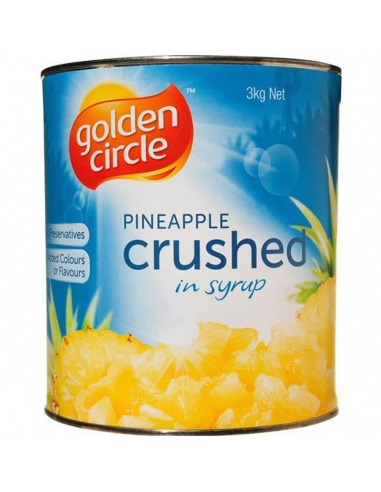 Golden Circle Pineapple In Syrup Crushed 3kg x 1