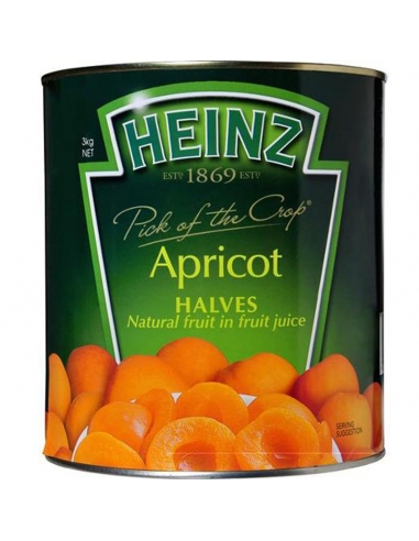 Heinz Apricot Halves In Natural Juice 3kg