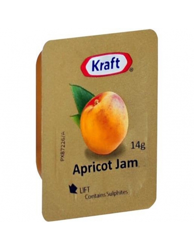 Kraft Apricot Jam Portionen 75x14g)