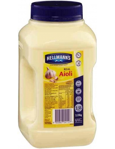 Hellmann 2. Mayonnaise Aioli 2.35kg