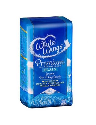 White Wings Plain Flour 2kg x 1