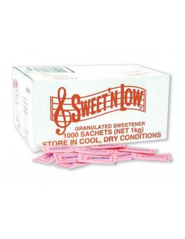 Sweet N Low 甘味料サッチェル 1000 パック x 1