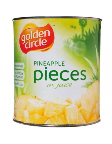 Golden Circle 天然果汁入りパイナップル 3kg