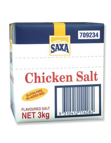 Saxa 鶏塩 グルテンフリー 3kg×1