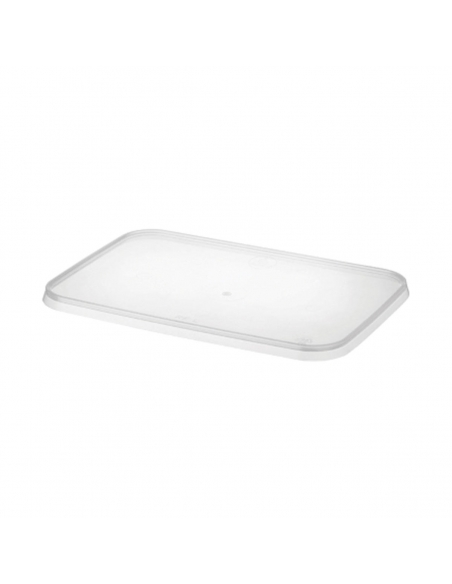 Tapa de plástico para recipiente rectangular x 50