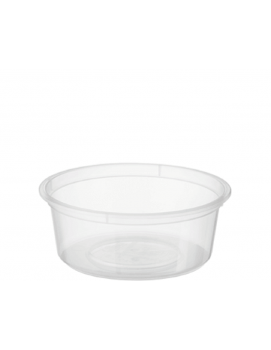 Round Plastic Container 70 ml / 2 oz 70 by 24 mm x 100