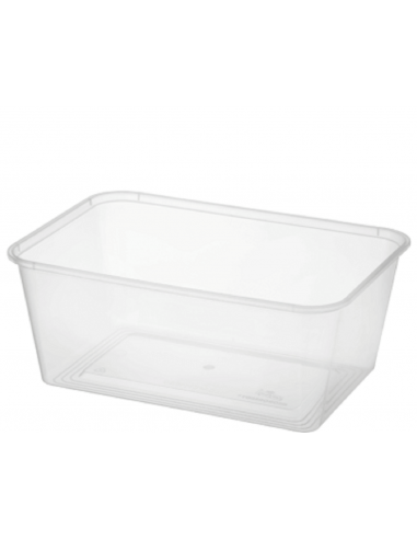 Rectangular Plastic Container 1000 ml 175 by 120 by 70 mm x 50