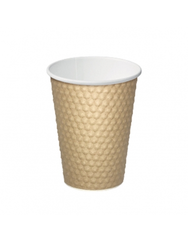 Vaso de pared con hoyuelos 12 oz x 25