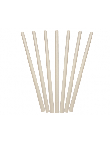 Cast Away 2. Jumbo Straws White 235mm by 10毫米 9毫米