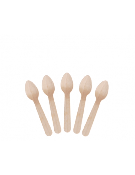 Cast Away Enviro Wooden Teaspoon 110mm x 100