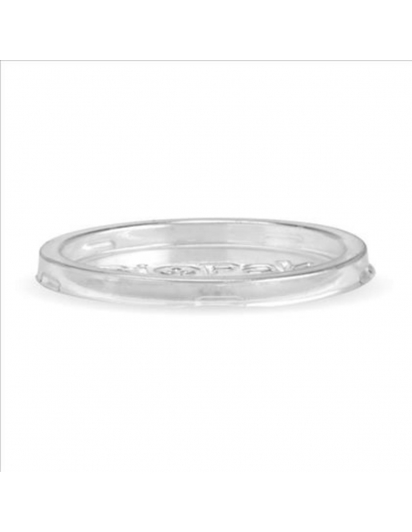 Biopak Lids To Suit Container Sauce Base 60ml 2oz Biocane 50 Pack x 1
