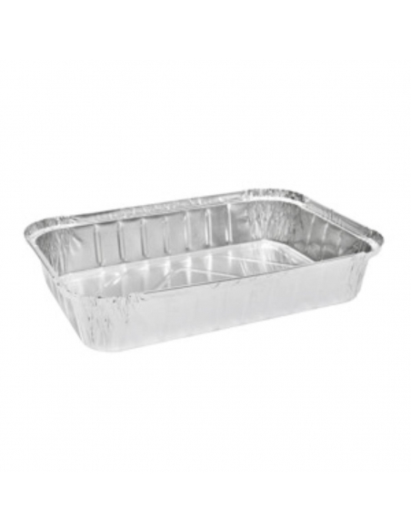 Marinucci Container Rectangle Foil 2.5lt Takeaway 2 X 100 Pack Carton