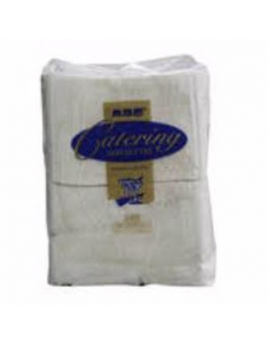 Abc Napkins 1 Ply Lunch White 500 Pack x 1