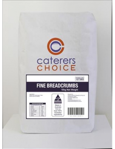 Caterers Choice Breadcrumbs Fine 10 Kg x 1