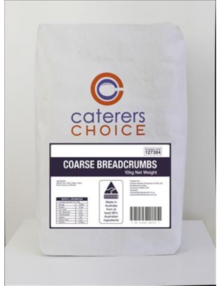 Caterers Choice Breadcrumbs Coarse 10 Kg Bag
