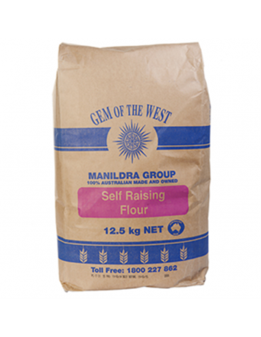 Manildra Flour Self Raising 12.5 Kg Tasche