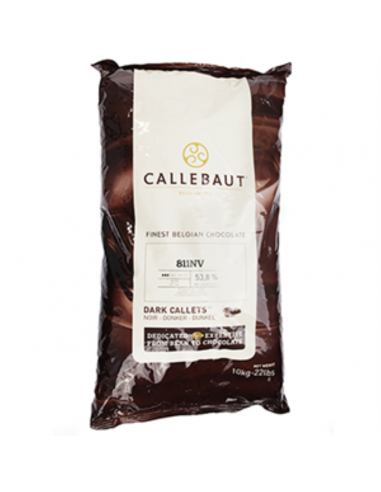 Callebaut チョコレート クーベルチュール ダークビタースウィート 53% カレット 10 Kg 袋