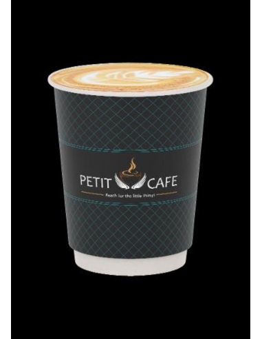 Petit Cafe 12oz Tall Double Wall 票杯500×1