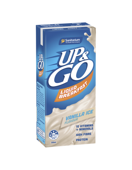 Up & Go Glace Vanille 350 ml x 12