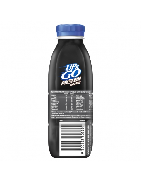Up & Go Energize Chocolate 500ml x 12 