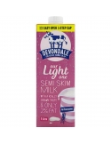Devondale Milk Long-life Skim Semi 1l x 1