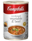 Campbell Soups Condensed Soup Vegetable Beef 420gm x 1