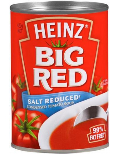 Heinz Zupka Wielka Czerwona Pomidorowa Sol Zmniejszona 420gm