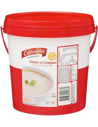 Kontinentale Hühnercreme-Cup-a-Suppe 1,6 kg