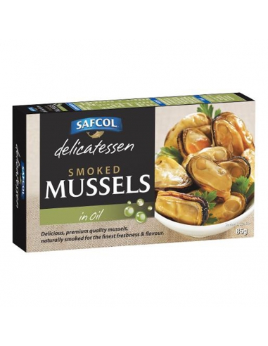Safcol Mussels in Oil 85gm x 8