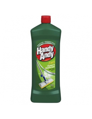 Clorox Handy Andy Nettoyeur de plancher désinfectant vert 750ml