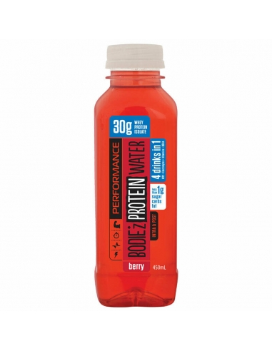 Bodiez Protein Water Berry 450ml x 12