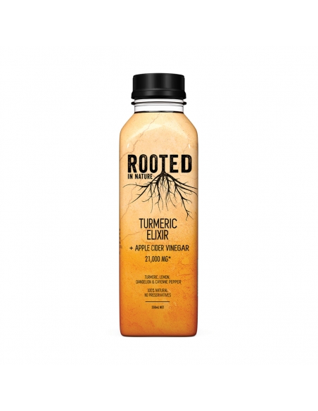 Elixir de vinagre de sidra de manzana con raíces 350 ml x 12