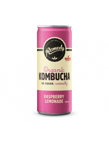 RemedyKombucha Himbeerlimonade 250ml x 24