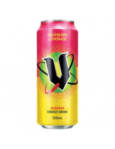 V-energy Limone di lampone Energy Bevanda 500ml x 12