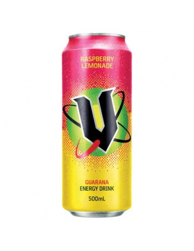 V-energy Raspberry Lemon Energy Drink 500 ml x 12