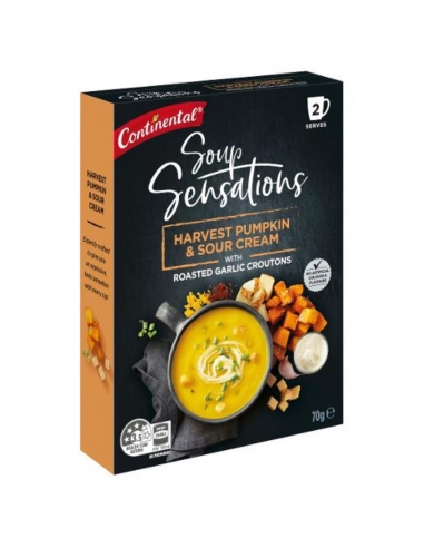 Continental Harvest Kürbis- und Sauerrahmsuppe Sensation 70 g x 7