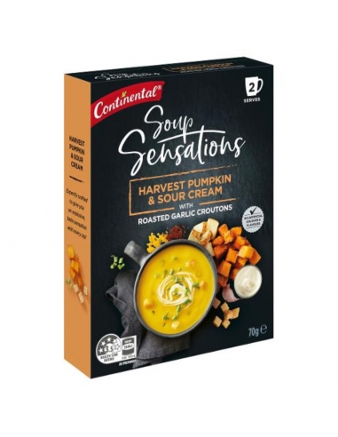 Continental Harvest Pumpkin & Sour Cream Soup Sensation 70gm x 7