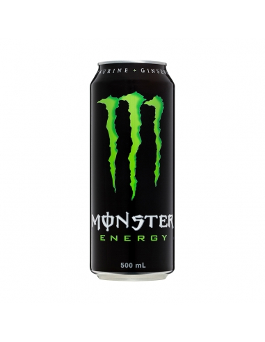 Monster Green Energy Drink Cans 500ml x 24