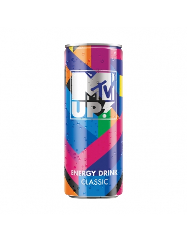Mtvup Energy Drinkblikjes 250 ml x 24