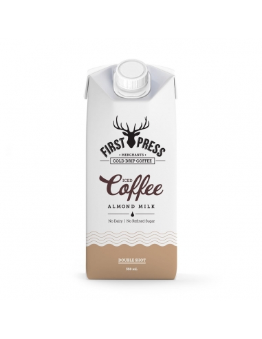 First Press Iced Coffee Almond Milk 350ml x 12