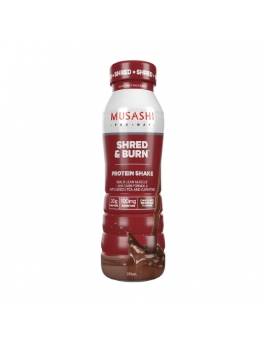 Musashi Shred & Burn Proteïneshake Chocolademilkshake 375 ml x 6