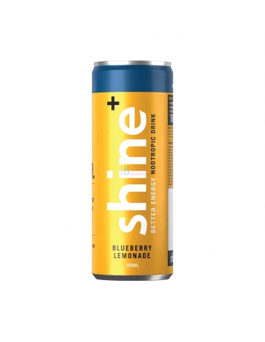 Shine+ Lemonade de bleuets 250ml x 24