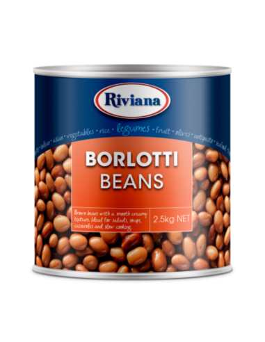 Riviana Bonen Borlotti 2,5 kg blik