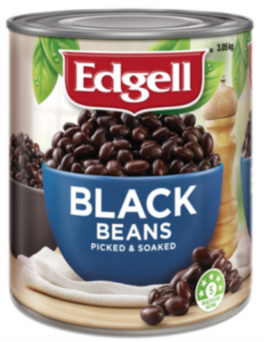 Edgell Fagioli nero 3.05 Kg Can