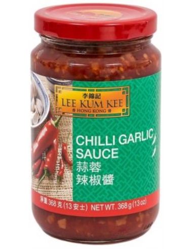 Lee Kum Kee Sauce Garlic Chilli 368 Gr Bottle