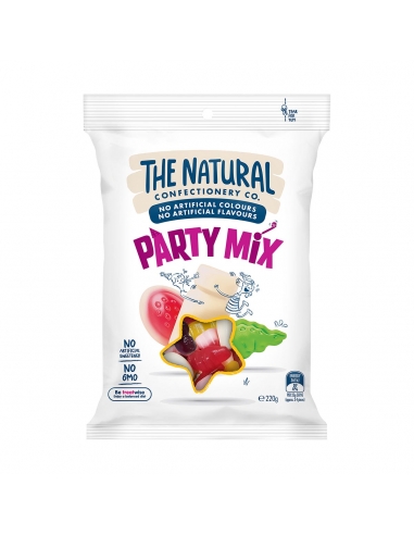 Natural Confectionery Co Party Mix 220g x 16