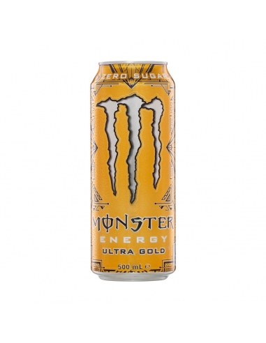 Monster Energy Ultra Gold Zero Cukier 500 ml x 24