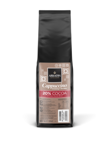 Arkadia Capuchino de Chocolate 20% Cocoa 1 Kg Packet