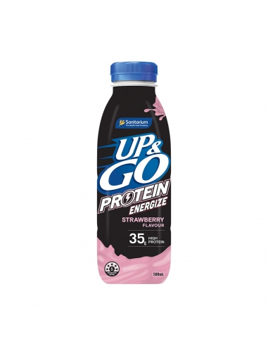 Up & Go Energize Strawberry 500 ml x 12