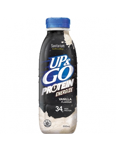 Up & Go Protein Energize Vanille 500 ml x 12